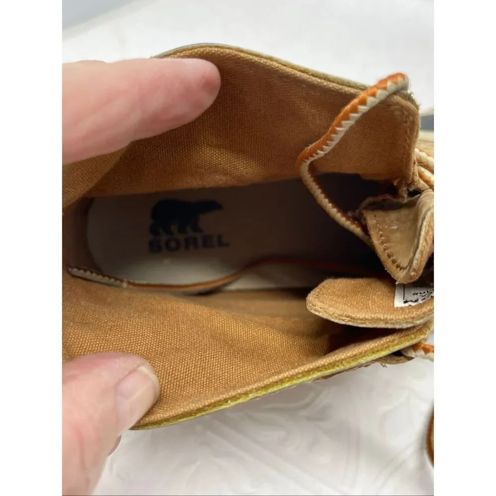 Sorel Out 'N About Waterproof Leather Duck Boots Sz 5.5